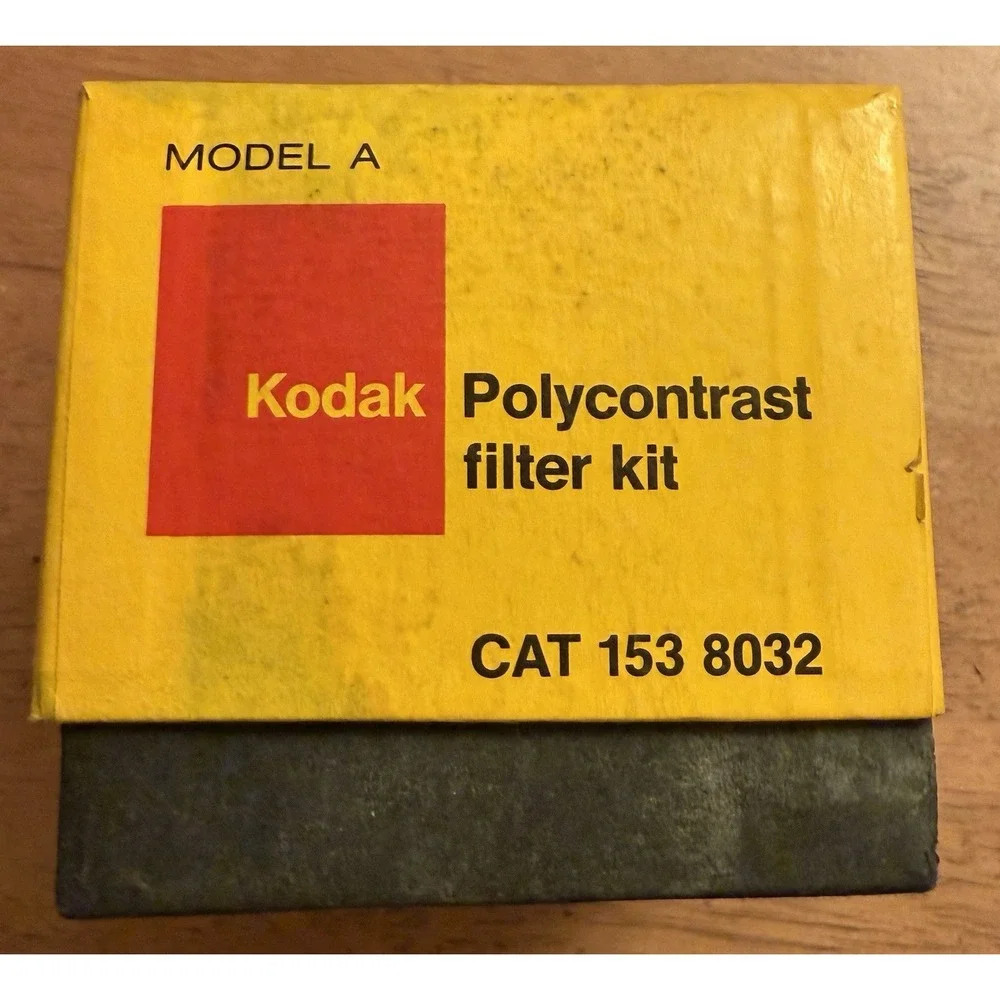Kodak polycontrast filter